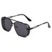 Steampunk Sunglasses For Men – Trendy Square Frame With Vintage Industrial Style (European & American Design)_viptrois.com