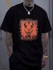 Mushroomhead Metal Avantgarde Death Concert Band Black Graphic T-shirt AOP Med Slightly Summer Fashion Streetwear Homme Soft Stretched Graphic_viptrois.com