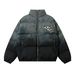 Men's Clothing Letter Retro Cotton Jacket Street Hip Hop Couple Cotton Jacket Trendy Warm Coat_viptrois.com