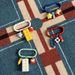 Original Multi Element Star Building Blocks Keychain Niche High End Personality Style Bag Pendant_viptrois.com