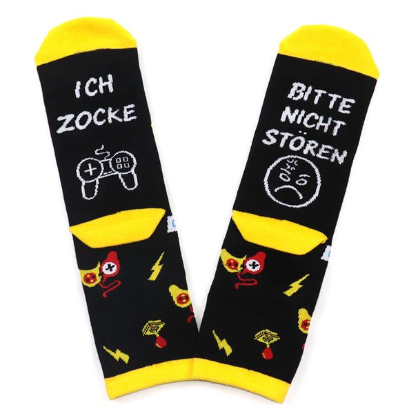 Knitted cotton casual creative socks explosive high socks_viptrois.com
