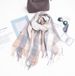 Unisex Flowsu color double-sided plaid scarf women's thick bib shawl_viptrois.com