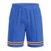 Men's Summer Loose Fit Waffle Shorts Color Block Woven Sporty Casual Training Five Point_viptrois.com