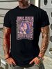 Janis Joplin 1969 Kozmic Blues Men's T Shirt Rock & Soul Music Merch Graphic Breathable Stretched Unisex Versatile Stylish Designer Clothes_viptrois.com