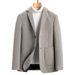 CT 2025 Spring And Autumn Middle-aged Men's Blazer Dad's Thin Business Casual Jacket Single Suit Men_viptrois.com