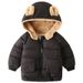kids'clothing Children's clothes boy's thick coat baby cartoon zipper sweater girl's top trend_viptrois.com