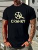Cranky Bicycle Chain Cycling T Shirt Funny Bike S For Cyclists Lover Cyclist Clothes Mountain Casual Streetwear Homme Unisex Summer_viptrois.com