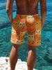 Unbeatable Quality Men's Trendy Fitness Running Sports Basketball Shorts, Vacation Surfing Beach Shorts_viptrois.com