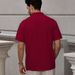 Men's Clothing Business Casual Short Sleeved Top_viptrois.com