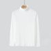 Turtleneck Bottoming Shirt Men's Autumn And Winter Inner Wear Men's Thermal Long-sleeved T-shirt German Velvet_viptrois.com