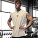 Men's Clothing Summer Fitness Sports Vest Breathable Moisture Absorbent Loose Training Sleeveless Quick Drying Waistcoat Short Sleeved Clothing_viptrois.com