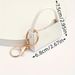 Bag Charms Creative New Leather Lipstick Keychain Pendant With Easy To Carry Keychain Storage Bag With Snap On Closure To Prevent Loss_viptrois.com