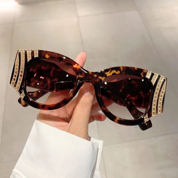 Big Frame Cat Eye Sunglasses Women Fashion Vintage Trendy Sun Glasses Punk Oversized Brand Designer Sexy Ladies Shades_viptrois.com