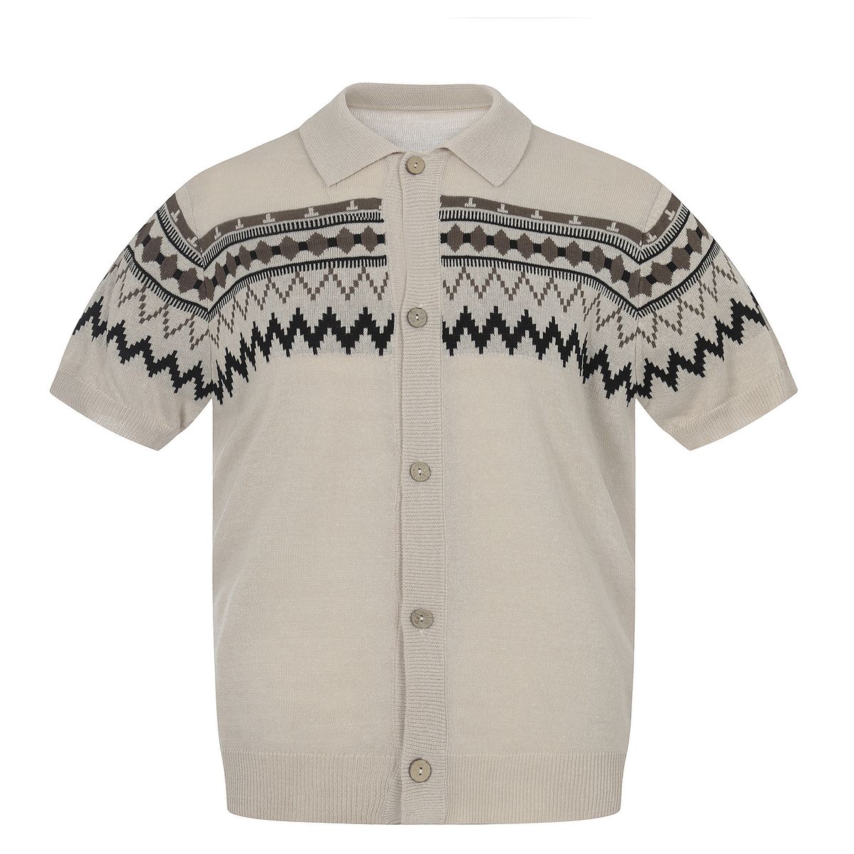 Vintage Style Lyocell Knitted Cardigan Short Sleeved T-Shirt Crop Top For Men And Women Summer Retro Cleanfit_viptrois.com