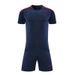Men's Clothing training suit short-sleeved student sports football clothes printed summer new football suit suit men_viptrois.com