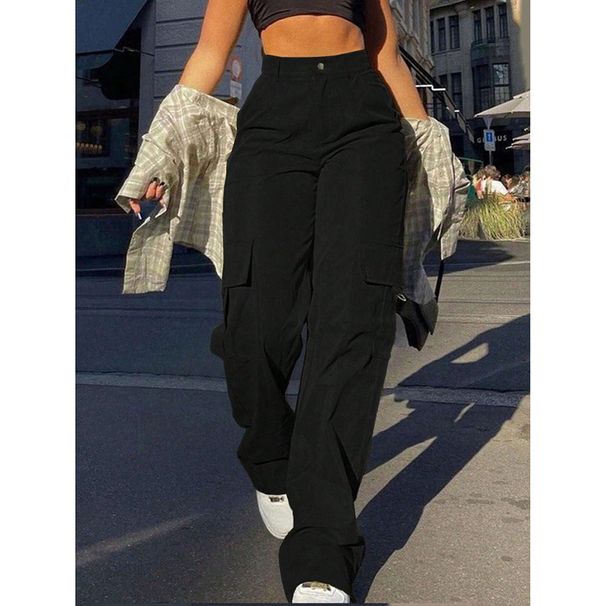 Men's Clothing Commerce Best Selling Women's Workwear Casual Pants, Loose Fitting, Trendy, Draped, Wide Leg, Versatile Long Pants, Instagram Style._viptrois.com