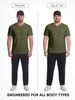 Dokotoo Men's Henley Shirt Short Sleeve Summer Casual V-Neck Cotton T-Shirt_viptrois.com