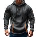 2024 Autumn Winter Men's Casual Multi-Zipper Arm Pocket Sweatshirt Pullover Large Size Fleece Hoodie For Men_viptrois.com