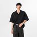 Men's Clothing Shirt Short Sleeves Men's Summer New Versatile Casual T Shirt Half Sleeve Loose High End Jacket_viptrois.com