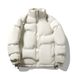 Autumn And Winter New Cotton-padded Jacket Men's Solid Color Stand-up Collar Hong Kong Style Loose Warm Cotton Clothes_viptrois.com