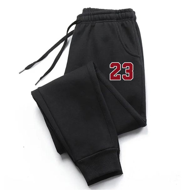 Men's Luxury Print Jogger Pants – Winter Thermal Running Trousers With Multiple Pockets, High-Waisted Elastic Waistband Sweatpants (S-4XL)_viptrois.com