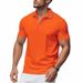 Summer Best Selling European Size Mesh Men's Polo Shirt Casual Golf Quick Drying Short Sleeved T Shirt_viptrois.com