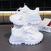 Children's Sports Shoes 2025 Spring And Summer New Girls' Dad Shoes Breathable Mesh Casual Versatile Boys' Running Shoes_viptrois.com