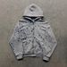 Gothic Streetwear Zip-Up Hoodie Set – Dark Print, Retro Punk Aesthetic (S-XL, Polyester, Unisex Pullover & Pants)_viptrois.com