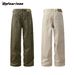 Men's Clothing Retro Vibe Washed And Distressed Straight Pants For Men And Women, Loose Wide Leg Casual Trousers_viptrois.com