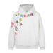 Vintage Graffiti Print Hooded Sweatshirt - Unisex Oversized Pullover With Heavyweight Cotton Fabric_viptrois.com
