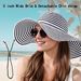 Sun Hat For Men Women UPF 50+ Fishing Hats Waterproof Wide Brim Boonie Bucket Hat For Safari Beach Hiking Garden_viptrois.com