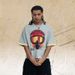 Double-sided Air-layer Short-sleeve Breathable Cool Men's Summer New Printed Portrait Half-sleeve T-shirt_viptrois.com