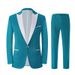 CT Men's Colorful Shiny Sequin Single Singer Stage Long Sleeve Shirt Annual Meeting Performance Suit Set Formal Wear_viptrois.com
