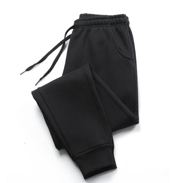2023 Men Women Long Pants Autumn and Winter Mens Casual Fleece Sweatpants Soft Sports Pants Jogging Pants S-4XL_viptrois.com