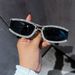 Y2K Hollow Sunglasses New Cross Border Diamond Studded Retro Sunglasses Personality Street Shooting Sunglasses For Women_viptrois.com