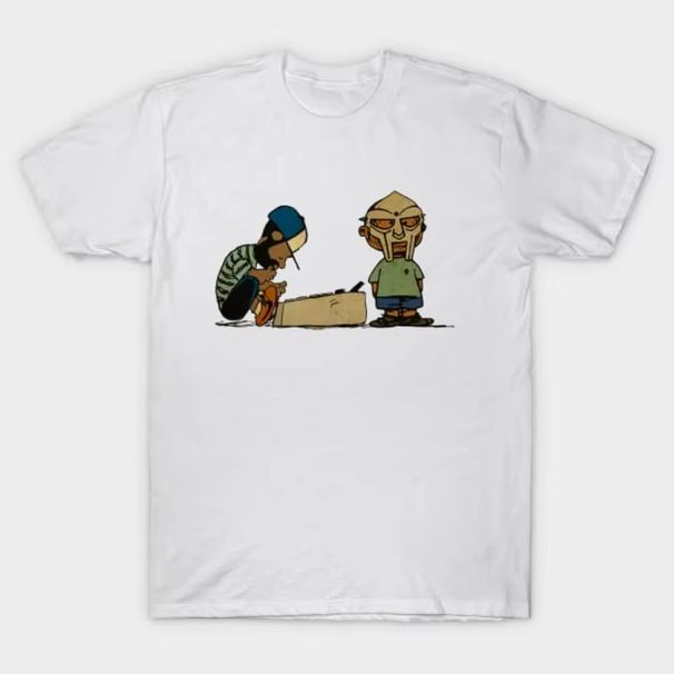 New Men's T-shirt Women's J DILLA With Mf Doom QVintage T-shirt Cotton Summer Short Sleeved T-shirt Casual Street Wear T-shirt_viptrois.com