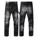 Men's Clothing High Street Multi Pocket Men's Jeans Lumberjack Men's Straight Jeans Men's Distressed Retro Overalls 1328_viptrois.com