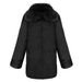 Men's Clothing Popular Fur Coat Mid Length Cotton Warm Fox Fur Collar Coat Fashionable Casual Fur Coat_viptrois.com