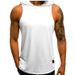 Men's Summer Sports And Leisure Vest, Slim Fit, Breathable Camisole, Sleeveless Men's Tank Top_viptrois.com