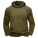 Men's Clothing Foreign Trade Men's Long Sleeve Tops T Shirts Pure Cotton Hooded Sweatshirts_viptrois.com