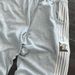 Men's Clothing Sports Pants Pure Cotton Heavy Loose Wide Leg Trousers Side Striped Sweatpants Drop Feel Straight Pants_viptrois.com