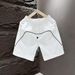 Men's Ice Silk 5-Inch Athletic Shorts Quick Dry Breathable Outdoor Sports Shorts Elastic Waist Comfort Fit_viptrois.com