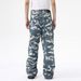 Men's Clothing 2025 Autumn New Products European And American High Street Love Splicing Heavy Printed Jeans Trend_viptrois.com