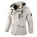 Men's Casual Windbreaker Jackets Hooded Jacket Man Waterproof Outdoor Soft Shell Coat Clothing_viptrois.com