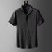 Men's Clothing Casual Suit For Boys Summer New Thin High End Sports Suit Fashionable Short Sleeved Trousers Trendy Light Luxury Suit_viptrois.com
