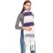 Unisex Scarf with fringes and fringes_viptrois.com