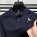 Clearance Sale Youth Short Sleeve Deer Head Series Men's T-Shirt High-End Fashion Business Casual Polo Shirt_viptrois.com