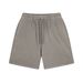Men's Clothing Vintage Washed 420GSM Heavyweight Cotton Shorts – American High Street Style, Relaxed Fit, Distressed Casual Basics (S-XXL)_viptrois.com