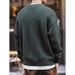 Loom Italian Retro Heavyweight Pineapple Pattern Sweater Men's Autumn Winter American Style Trendy Brand Crew Neck Inner Wear_viptrois.com