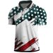2025d 2025 Fashion Men's Polo Shirt With Turn-down Collar And Button, American Flag Print, Direct Delivery_viptrois.com